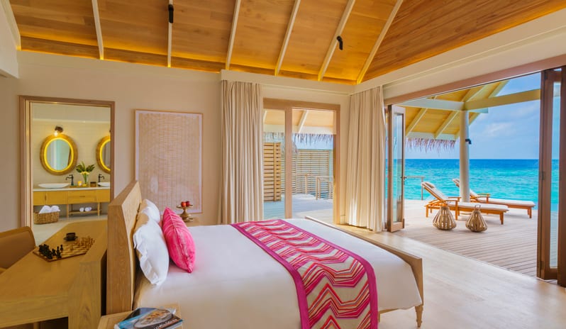 Milaidhoo Island Maldives-water pool villa bedroom 03_13646